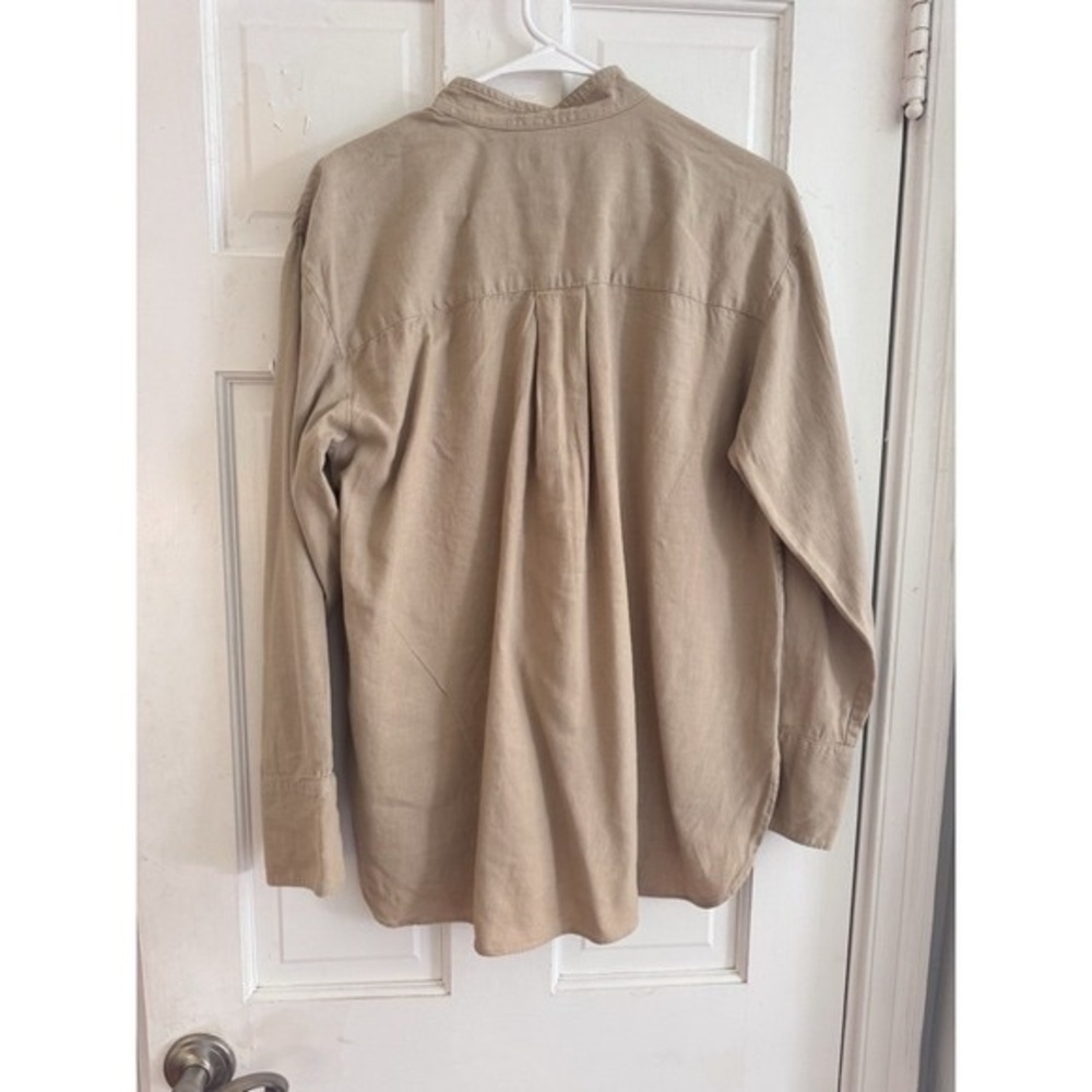 GAP Men's Beige Lightweight Shirt Jacket